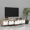 Doğal Ahşap Tv Sehpası
