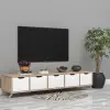 Doğal Ahşap Tv Sehpası