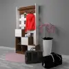 Ela Tek Bloklu Portmanto Cordoba - Beyaz