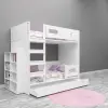 Gardenya Kitaplıklı Ranza