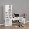 Gloss Dolaplı Çalışma Masası