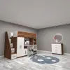 Gloss Membran Kapak Genç Odası Takımı