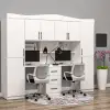 İnci Dolaplı Çalışma Masası