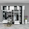 Kamelya Dolaplı Çalışma Masası