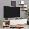 Kar Beyaz Elite Tv Sehpası