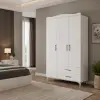 Klasik 3 Kapılı Gardrop