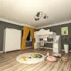 Klasik Masalı Ranza ve 3 Kapılı Gardrop