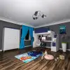 Klasik Masalı Ranza ve 3 Kapılı Gardrop