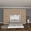 Klasik Modern Yatak Üstü Gardrop