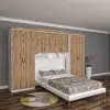 Klasik Modern Yatak Üstü Gardrop