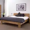 Kübik Doğal Ahşap Karyola