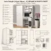 Latin Dolaplı Çalışma Masası