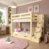 Mades Doğal Ahşap Ranza