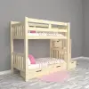 Mades Doğal Ahşap Ranza