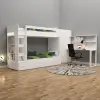 Melis Çalışma Masalı Dolaplı Ranza