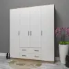 Melisa 4 Kapılı 2 Çekmeceli Gardrop