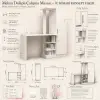 Melisa Dolaplı Çalışma Masası