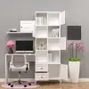 Membran Kapaklı Kitaplık Ve Çalışma Masası