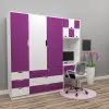 Milens Dolaplı Çalışma Masası