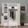 Mina 4 Kapılı 1 Çekmeceli Gardrop