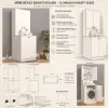 Mine Beyaz Banyo Dolabı