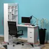 Modern Kitaplıklı Çalışma Masası