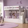 Nil Kitaplıklı Yavrulu Ranza