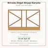 Nirvela Doğal Ahşap Karyola