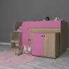 Pink Çalışma Masalı Ranza
