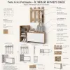 Porte Ceviz Portmanto