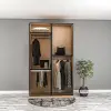 Santiago Reflekte Camlı Gardrop