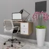 Sedef Duvar Monteli Çalışma Masası