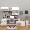 Vario Raflı Çalışma Masası
