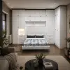 Vişne Yatak Üstü Gardrop
