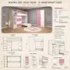 Wooden Genç Odası Takımı