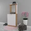 Yağmur Aynalı 2 Kapaklı Portmanto