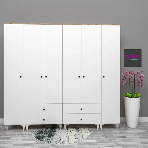 6 Kapılı Gardrop Suntalam