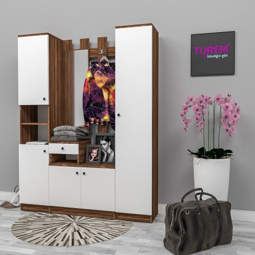 Açelya Çift Bloklu Cordoba Portmanto