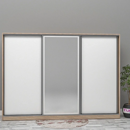 Açelya Sürgülü Gardırop Suntalam