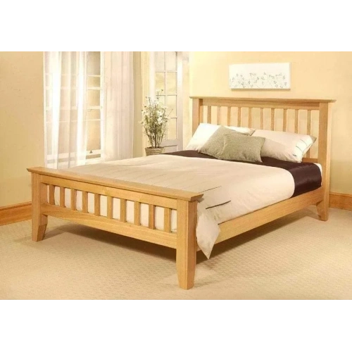 Adin Doğal Ahşap Karyola Mdf