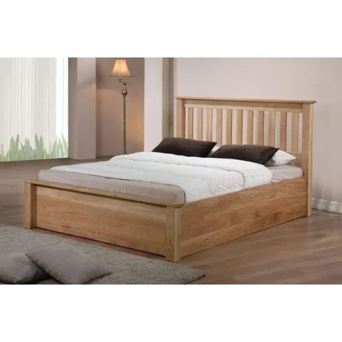 Ahter Doğal Ahşap Karyola Mdf