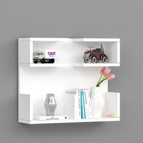 Akın Duvar Rafı Mdf