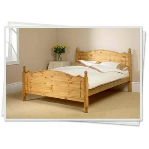 Alin Doğal Ahşap Karyola