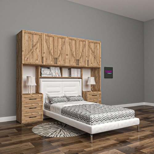 Alley Yatak Üstü Gardrop