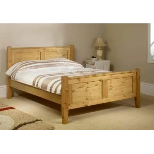 Almila Doğal Ahşap Karyola Mdf