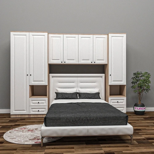 Ayışığı Yatak Üstü Gardrop Mdf