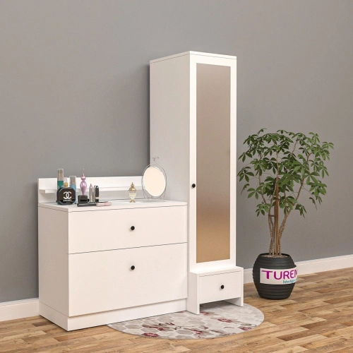 Aynalı Makyaj Masası