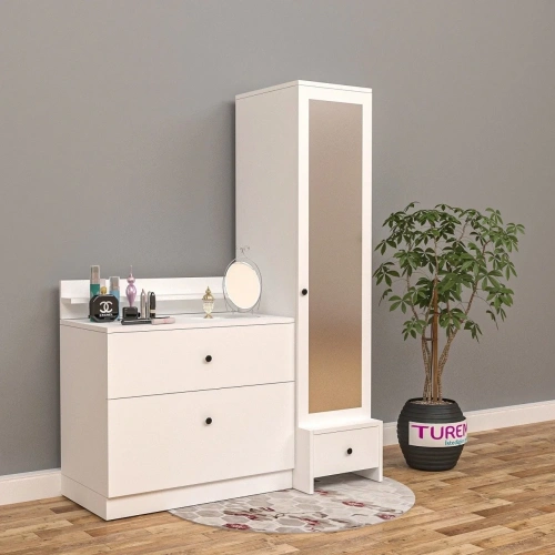 Aynalı Makyaj Masası Suntalam