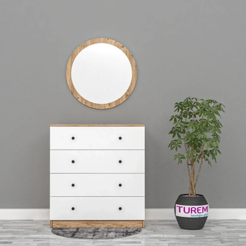 Aysen  Aynalı Şifonyer Mdf