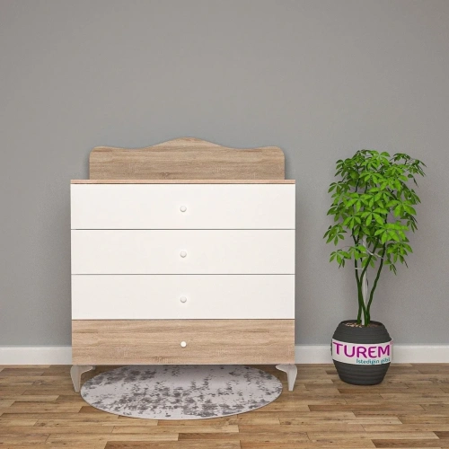 Baby 4 Çekmeceli Şifonyer Mdf